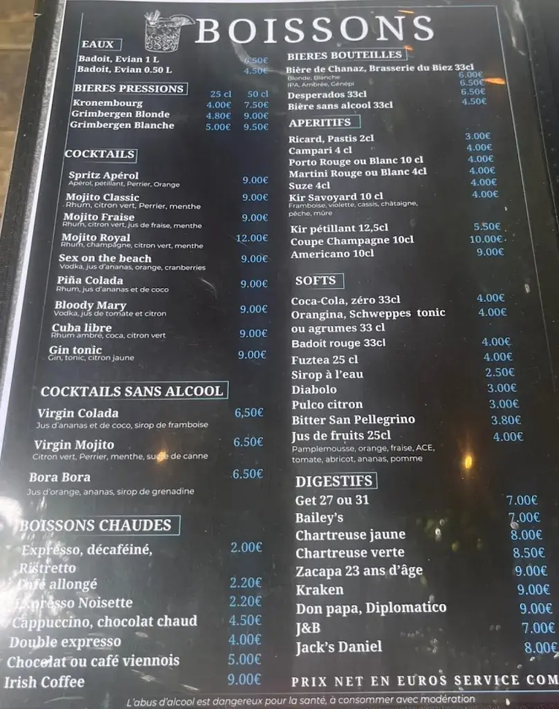 Menu_Restaurant L'Ecluse_Chanaz_image_2