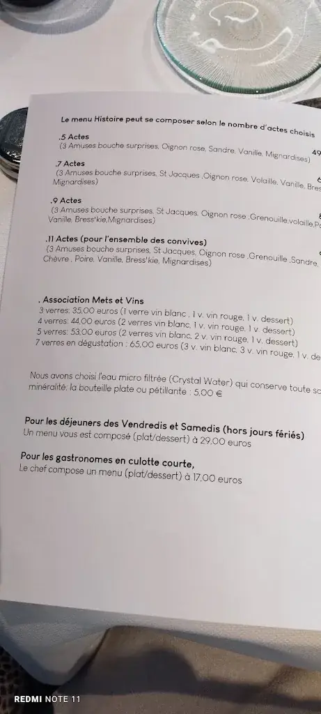 Menu_Le Saint Lazare - Christian BIDARD - Restaurant - Abergement Clémenciat - Ain_L'Abergement-Clémenciat_imagen_2