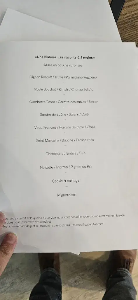 Menu_Le Saint Lazare - Christian BIDARD - Restaurant - Abergement Clémenciat - Ain_L'Abergement-Clémenciat_imagen_3