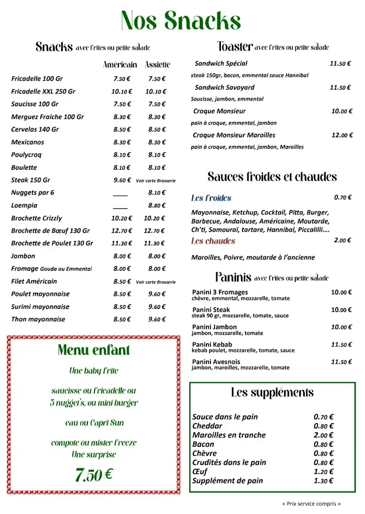 Menu_Time Chips & Grill Chez Dorine & Arnaud_Raismes_image_1