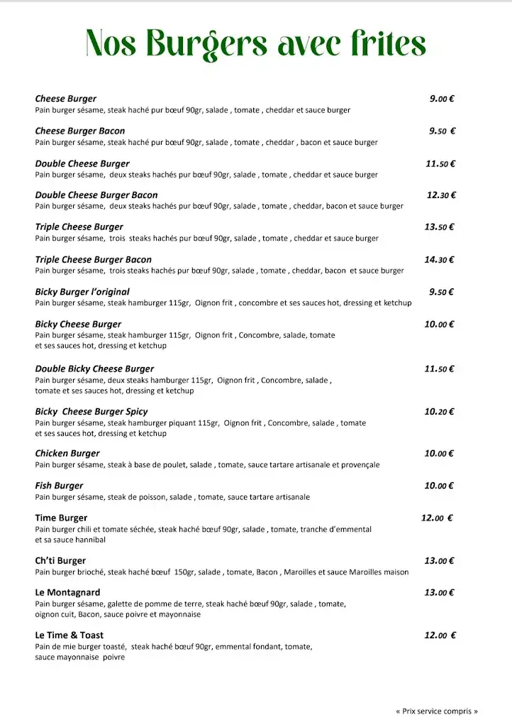 Menu_Time Chips & Grill Chez Dorine & Arnaud_Raismes_image_2