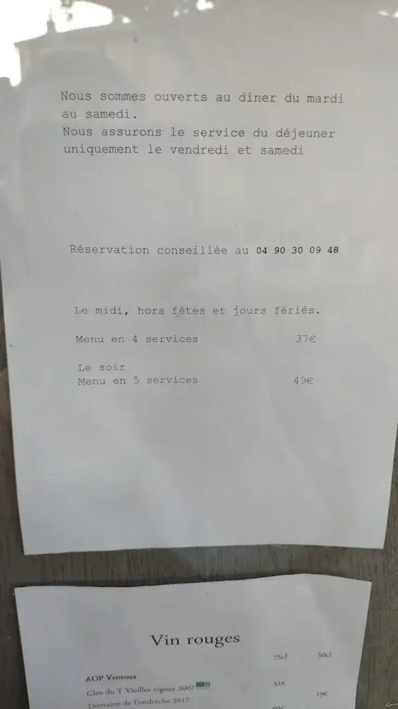 Menu_Au Fil du Temps_Pernes-les-Fontaines_image_1