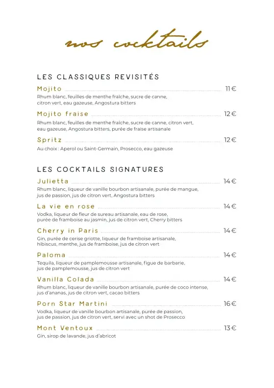 Menu_La Margelle_Pernes-les-Fontaines_imagen_1