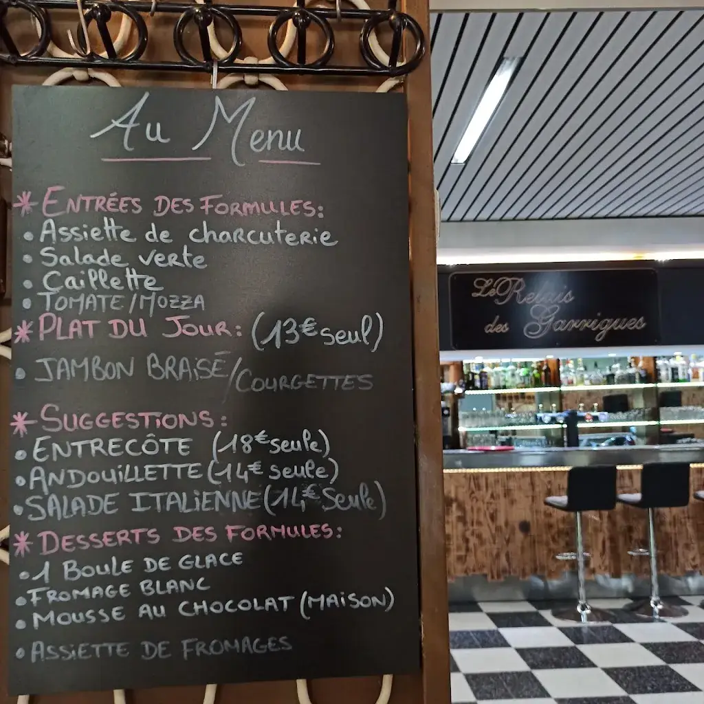 Menu_Le Relais des Garrigues_Pernes-les-Fontaines_image_1