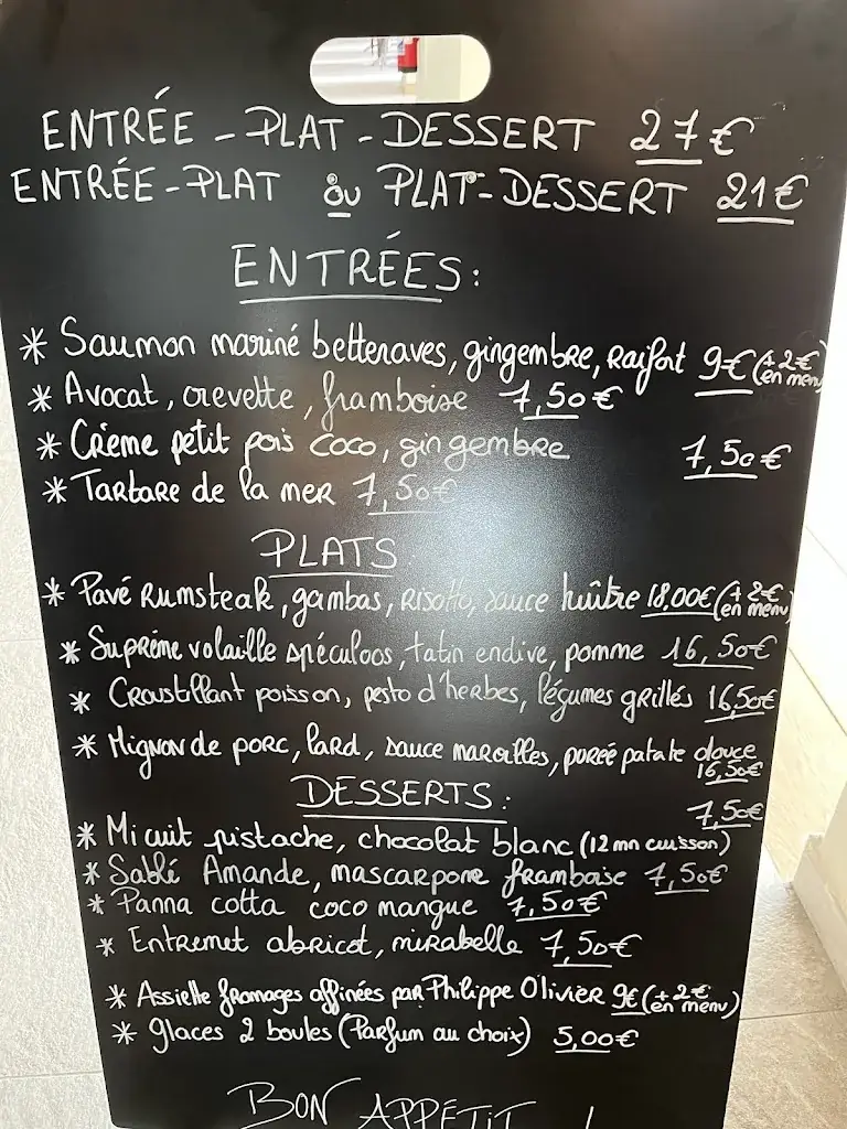 Menu_Le Restaurant du Sémaphore_Rang-du-Fliers_image_1