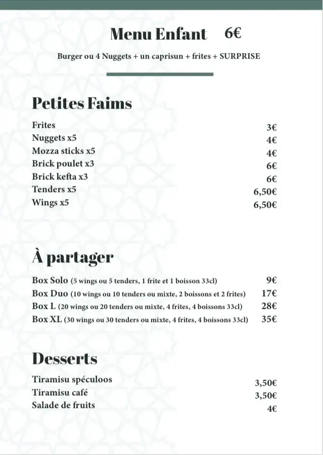 Menu_Le Safran sur deûle_Quesnoy-sur-Deûle_image_2