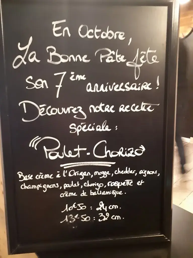 Menu_La Bonne Pate_Quesnoy-sur-Deûle_image_1