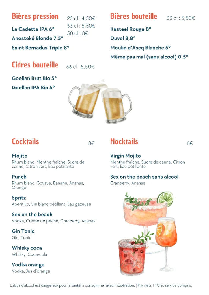 Menü_Station Troquet_Quesnoy-sur-Deûle_Bild_2