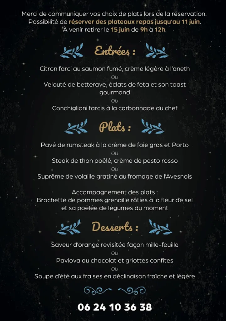 Menu_Ô Gueul'Ton Restaurant Traiteur_Maubeuge_image_1