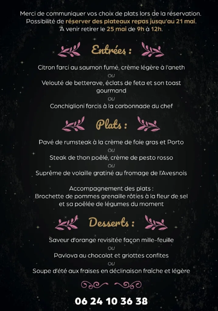 Menu_Ô Gueul'Ton Restaurant Traiteur_Maubeuge_image_2