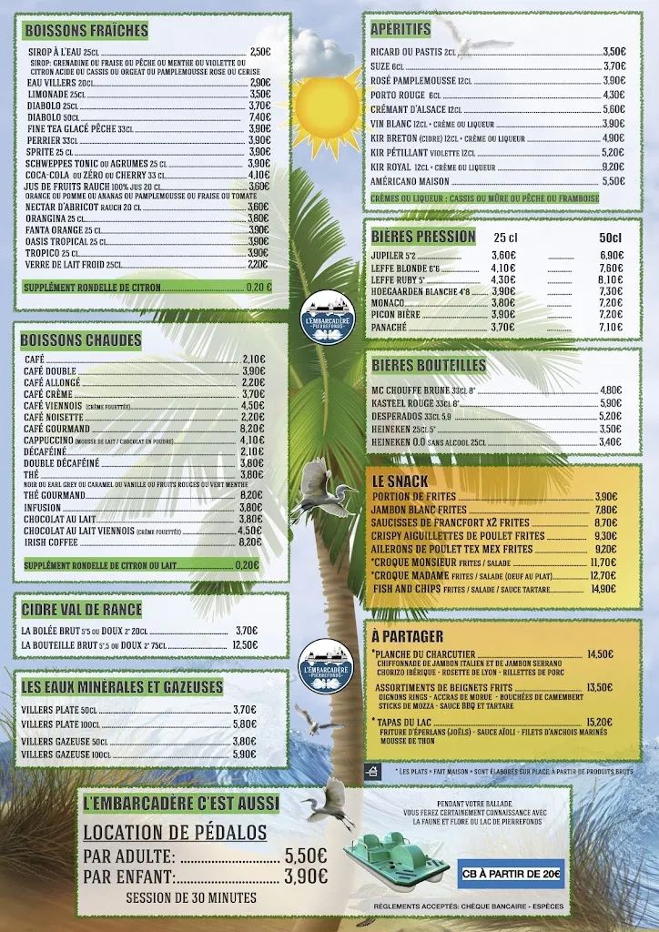 Menu_L'Embarcadère Pierrefonds_Pierrefonds_image_3