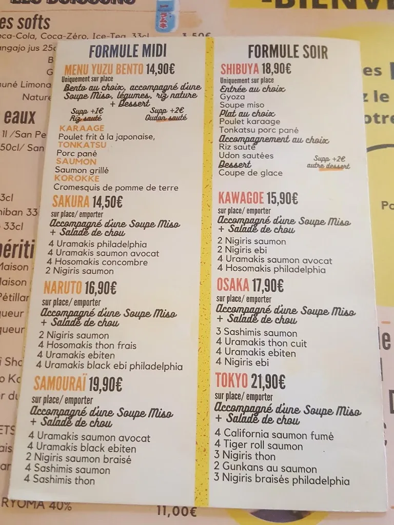 Menu_Yuzu | Restaurant asiatique à Cournon-d'Auvergne_Cournon-d'Auvergne_immagine_3