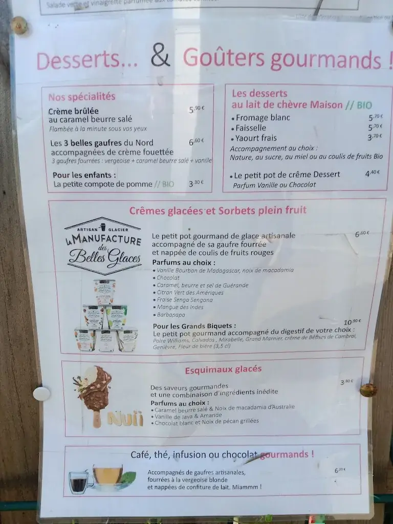 Menu_Les Chevrettes du Terril_Rieulay_image_4