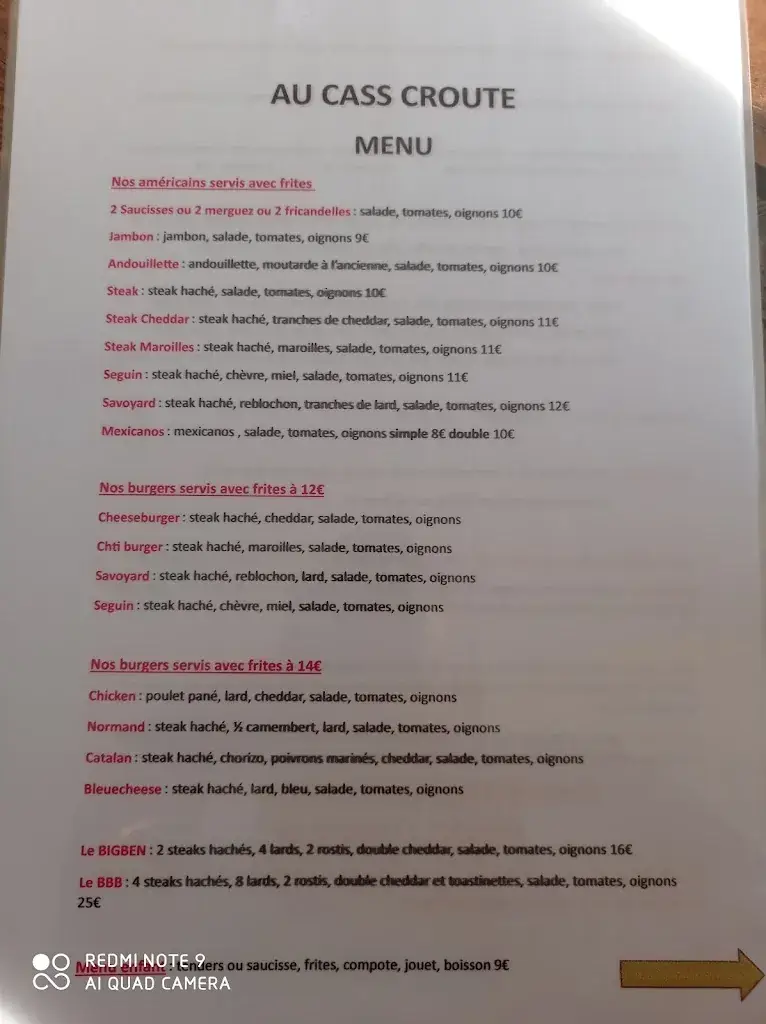 Menu_Friterie Au cass'croûte_Ribemont_immagine_1