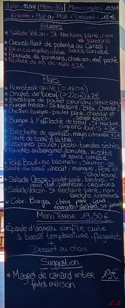 Menu_Aux 3 Gourmands_Cournon-d'Auvergne_image_1