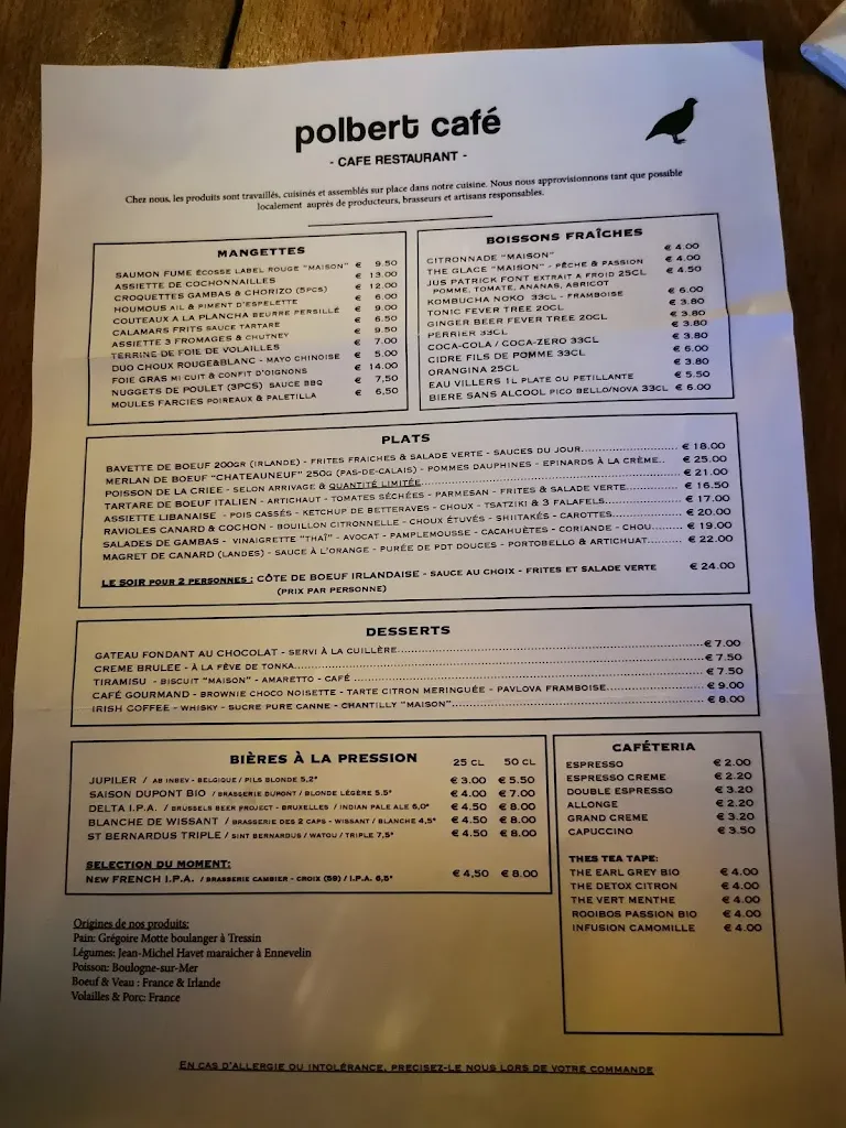 Menu_Polbert Café_Sainghin-en-Mélantois_image_4