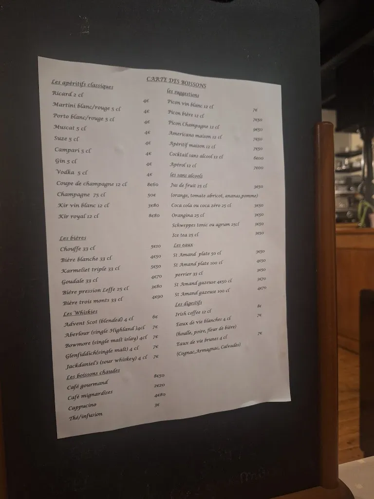 Menü_Restaurant La Scierie_Saint-Folquin_Bild_3