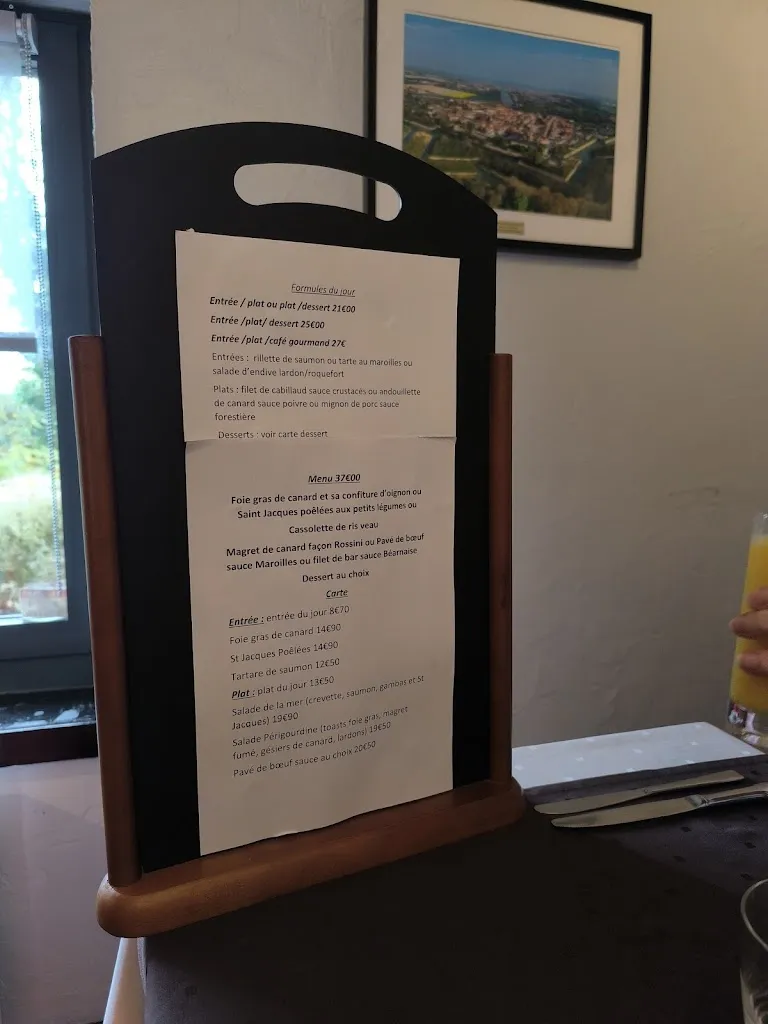 Menü_Restaurant La Scierie_Saint-Folquin_Bild_4