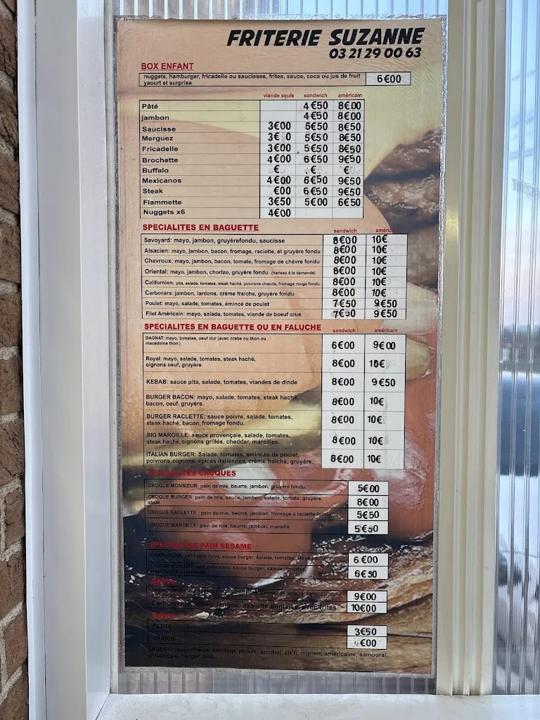 Menu_Friterie Chez suzanne_Sains-en-Gohelle_image_1