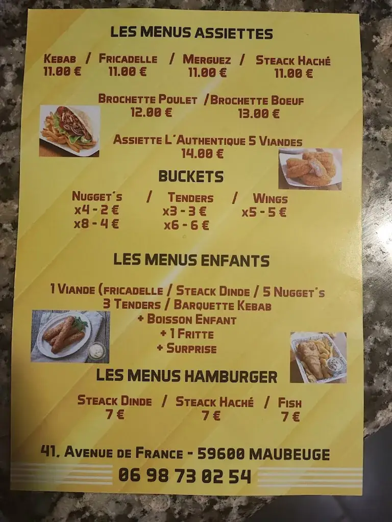 Menu_L'authentique_Maubeuge_image_1
