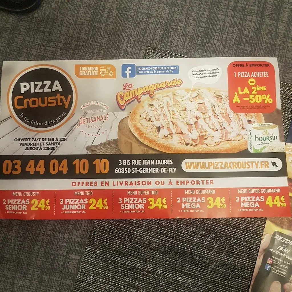 Menu_Pizza crousty saint germer de fly_Saint-Germer-de-Fly_image_2