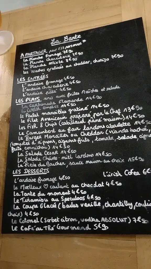 Menu_Le DIX-HUIT - Bistrot Gourmand - St André_Saint-André-lez-Lille_image_2