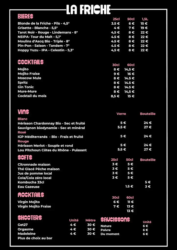 Menu_La Friche Gourmande Saint-André_Saint-André-lez-Lille_image_1