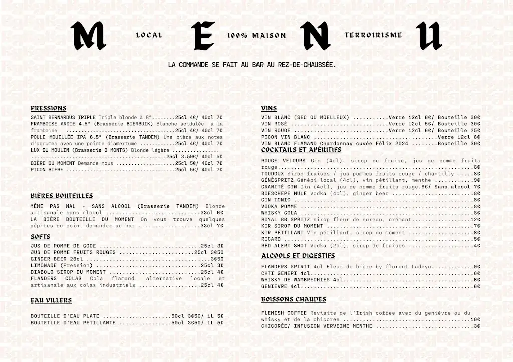 Menu_Bierbuik Mont Noir_Saint-Jans-Cappel_image_1