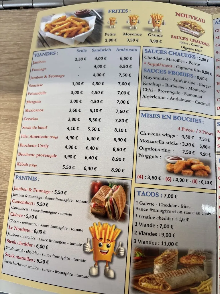 Menu_La Friterie de Saint-Jans_Saint-Jans-Cappel_image_2