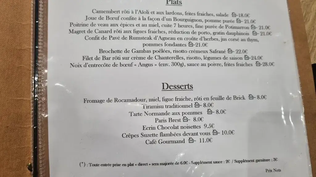 Menu_Le Bistrot de Beaumont_Roubaix_image_1