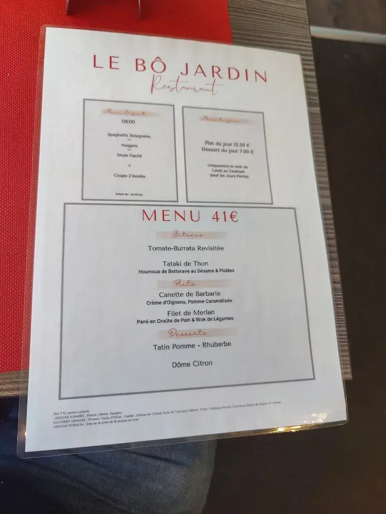 Menu_Le Bô Jardin_Roubaix_image_1