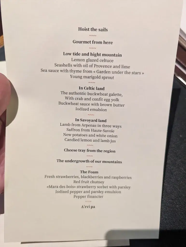 Menu_Restaurant Le Saint Nicolas_Megève_image_2