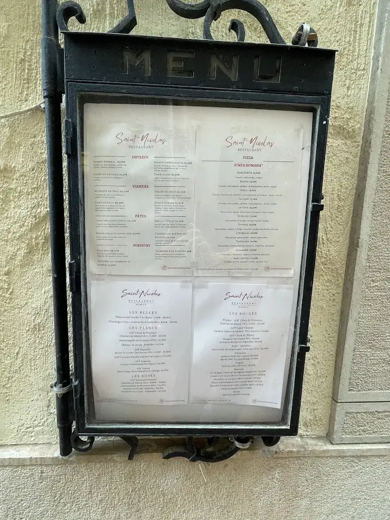Menu_Saint Nicolas pizzeria_Monaco_image_1