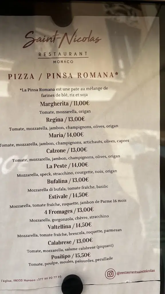 Menu_Saint Nicolas pizzeria_Monaco_image_2