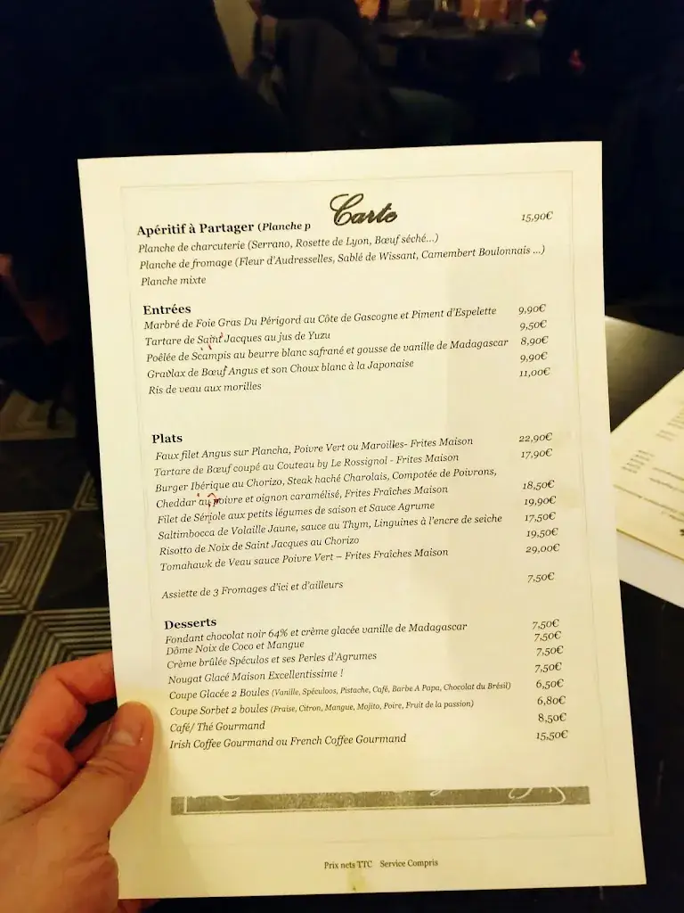 Menu_Le Rossignol Restaurant_Saint-Python_image_4