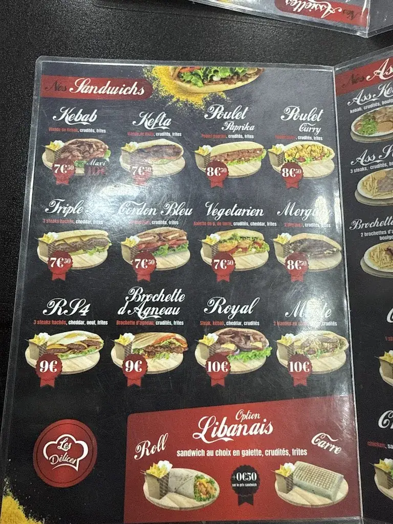 Menu_Les Délices_Saint-Just-en-Chaussée_immagine_2