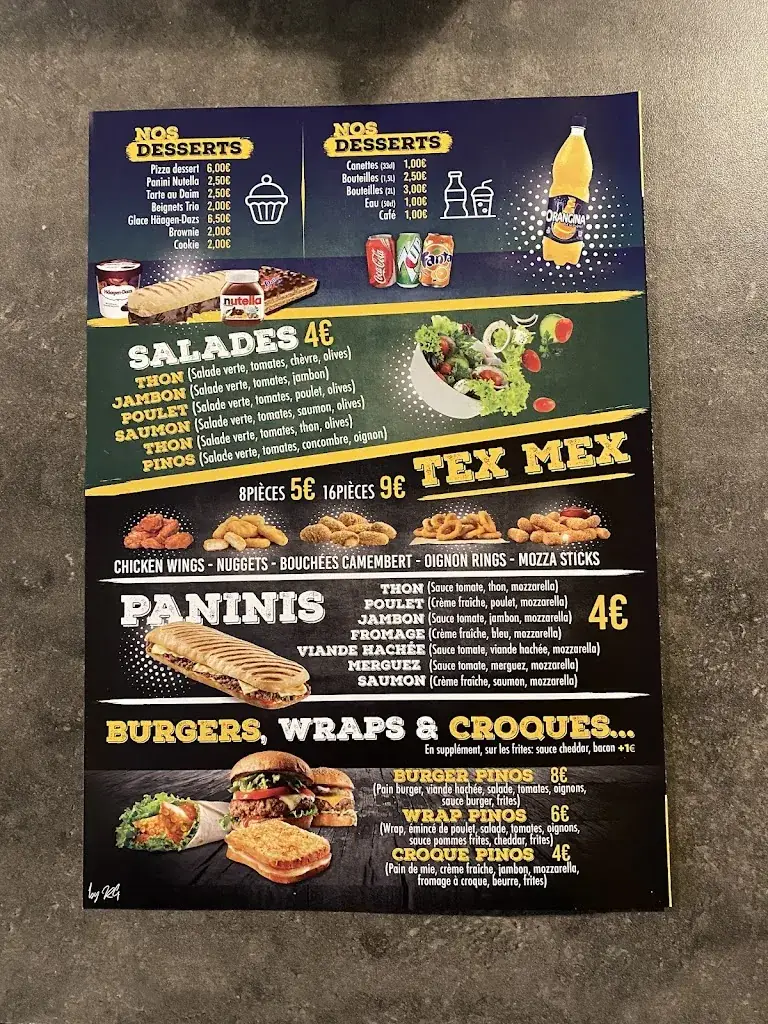 Menu_Pizza pinos saint just en chaussée_Saint-Just-en-Chaussée_image_4