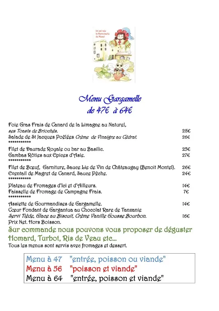 Menu_Le Petit Gargantua_Mur-sur-Allier_image_1