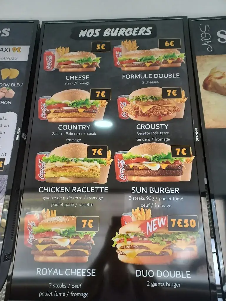 Menu_SUN BURGER SAINT JUST_Saint-Just-en-Chaussée_image_4