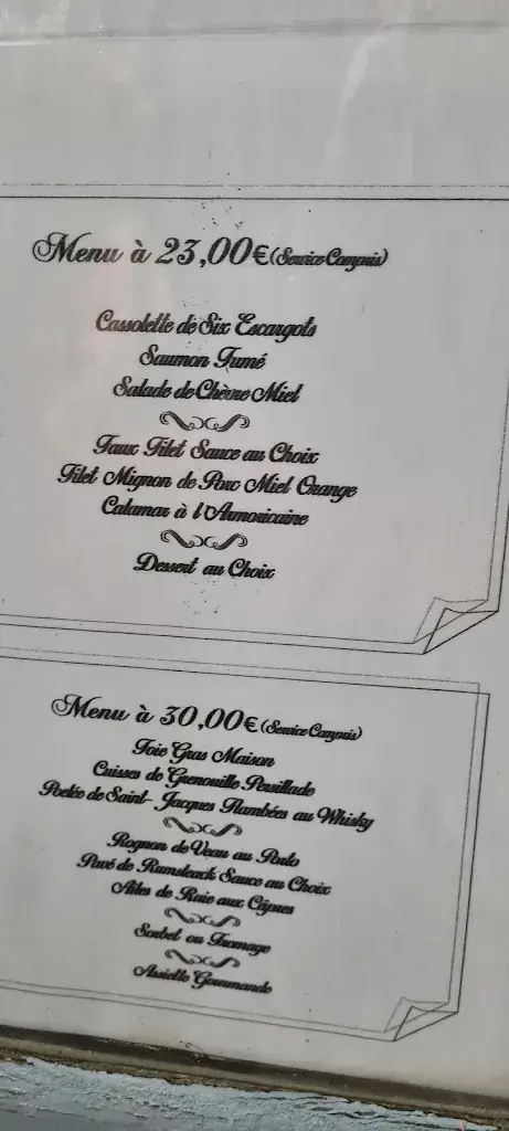 Menu_La Table du Bachelin _Saint-Omer_image_4