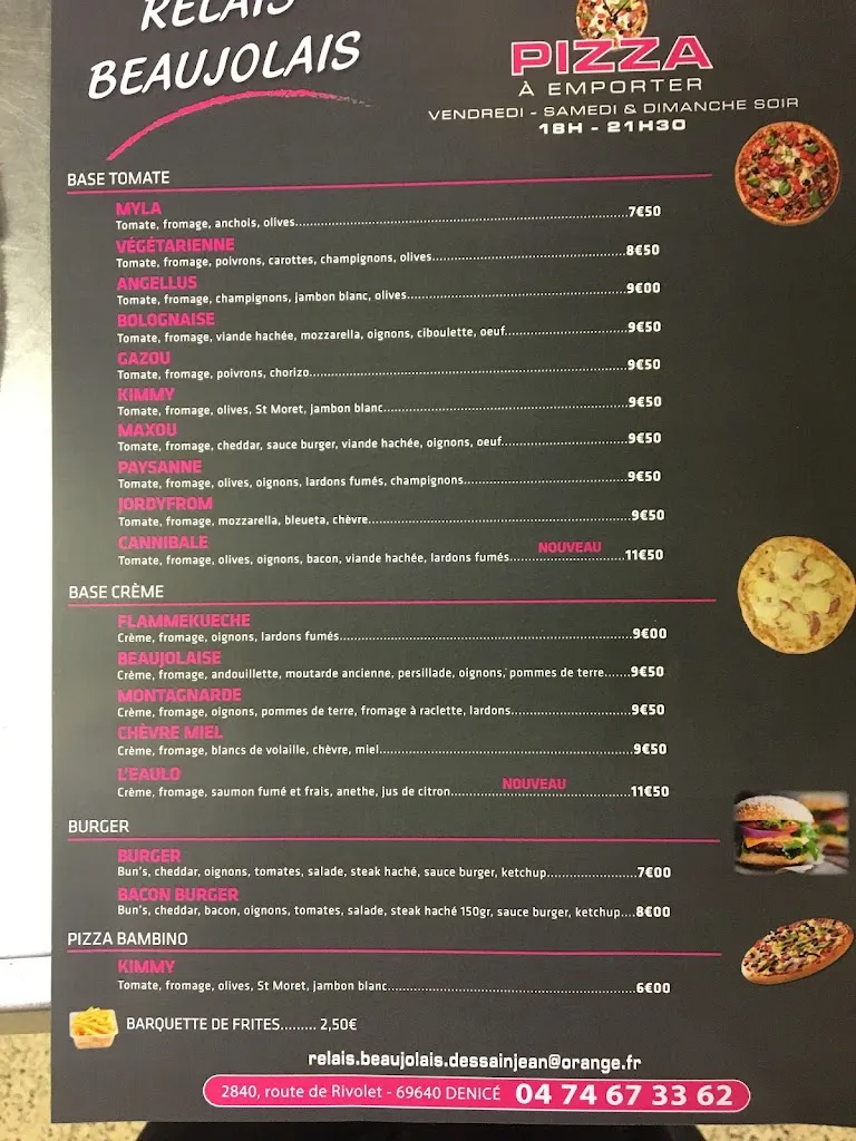 Menu_Relais Beaujolais_Denicé_image_4