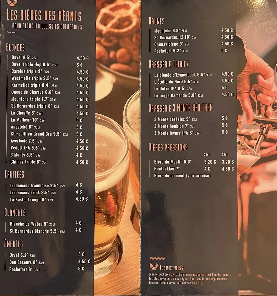 Menu_Estaminet du Petit Jean_Steenvoorde_image_1