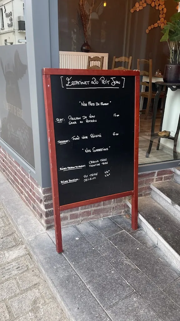 Menu_Estaminet du Petit Jean_Steenvoorde_image_3