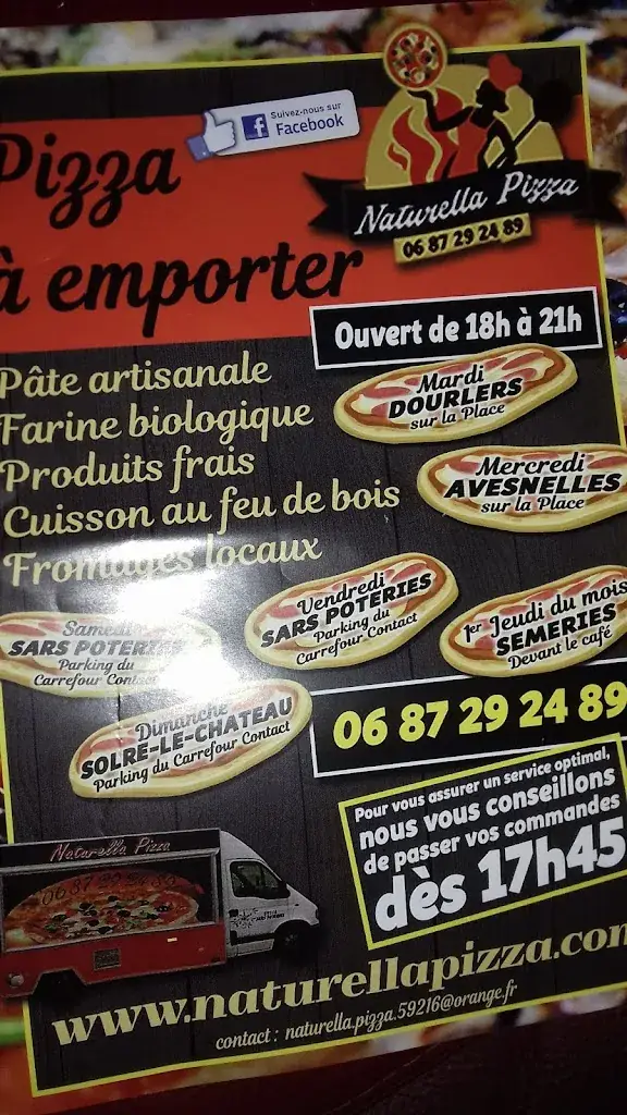 Nathalie Luzet_Naturella Pizza_Sars-Poteries_recensione