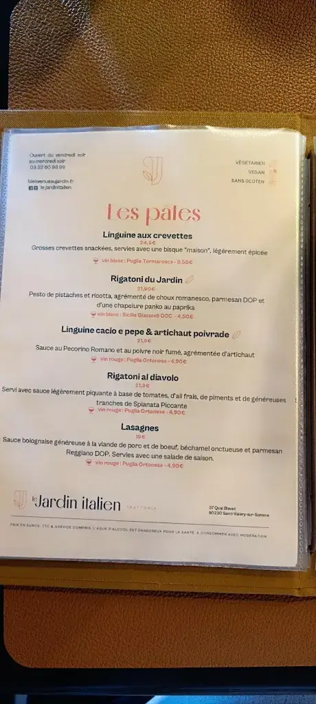 Menu_Le Jardin Italien_Saint-Valery-sur-Somme_image_1