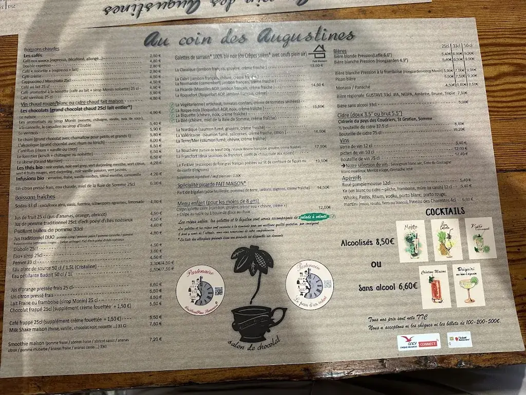 Menu_Au coin des Augustines - Saint-Valery-sur-Somme_Saint-Valery-sur-Somme_image_4
