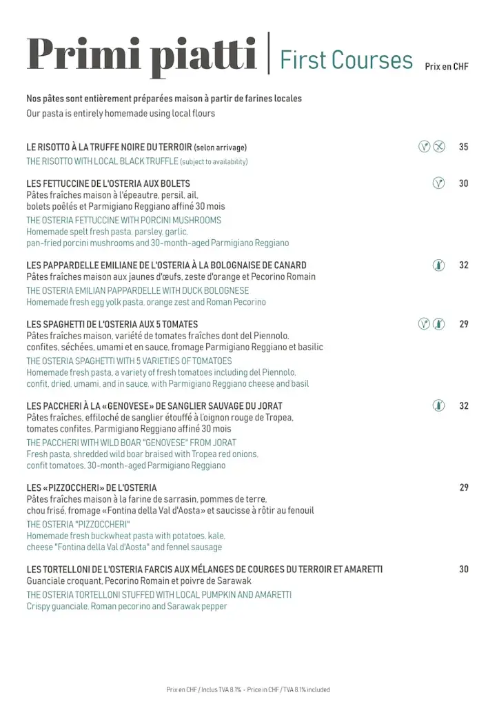 Menu_Osteria 31_Saint-Sulpice_image_3