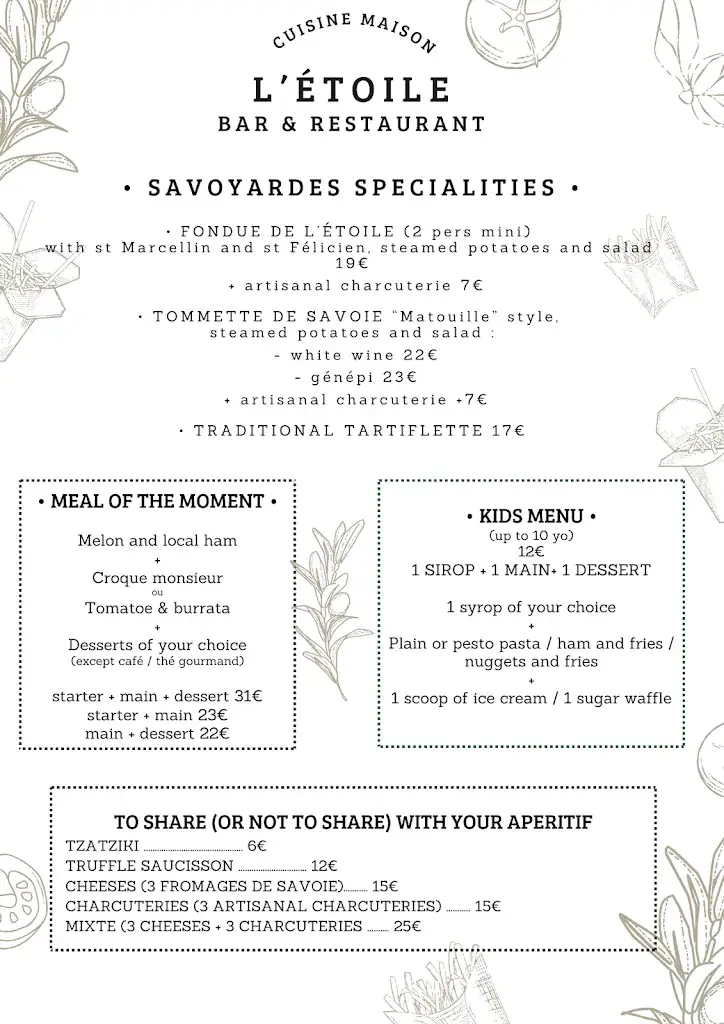 Menu_L'Étoile_Aime-la-Plagne_immagine_3