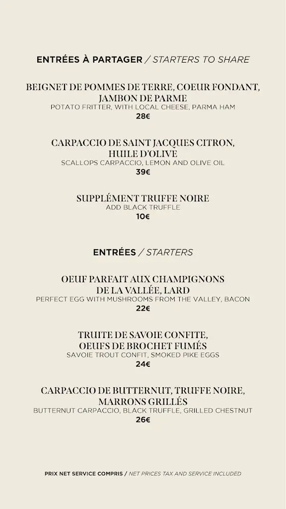 Menu_POYA restaurant & diling diling trattoria bar_VALD'ISERE_image_1