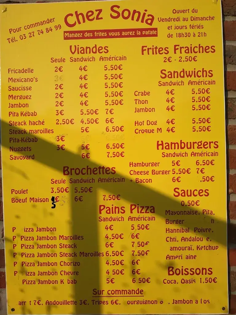 Menu_Chez Sonia_Walincourt-Selvigny_image_1